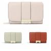 Foldable Three Fold Wallet Zipper Women Card Holder Retro PU Leather Short Wallet  Women