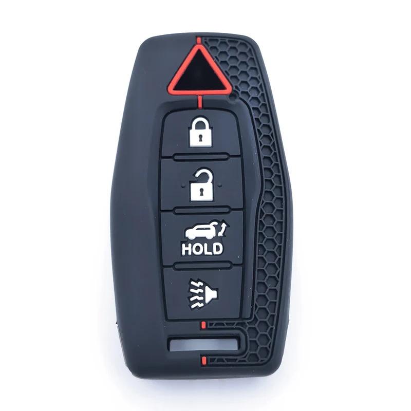New Silicone Car Remote Key Case Cover Protect Shell Fob For Mitsubishi Outlander Holder Protection Accessories