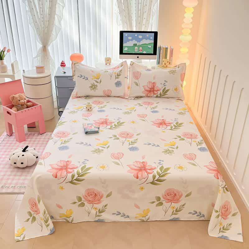 Aosmeng Pure Cotton Bed Sheet - Dream Breeze