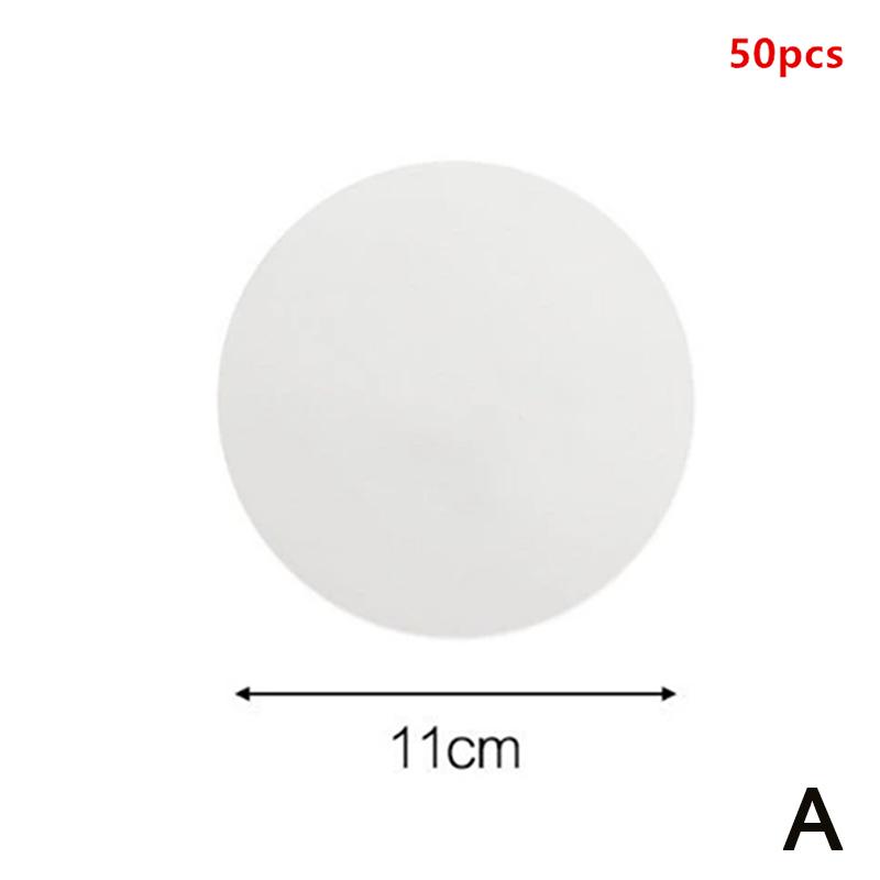 Disposable Premium Hamburger Patty Separation Pads 11Cm Round Square Hamburger Food Pads Paper Non-Stick Oil Paper Baking Paper