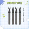 4Pcs Camping Cart Table Support Rod Holder for Trolley Backpacking Hiking