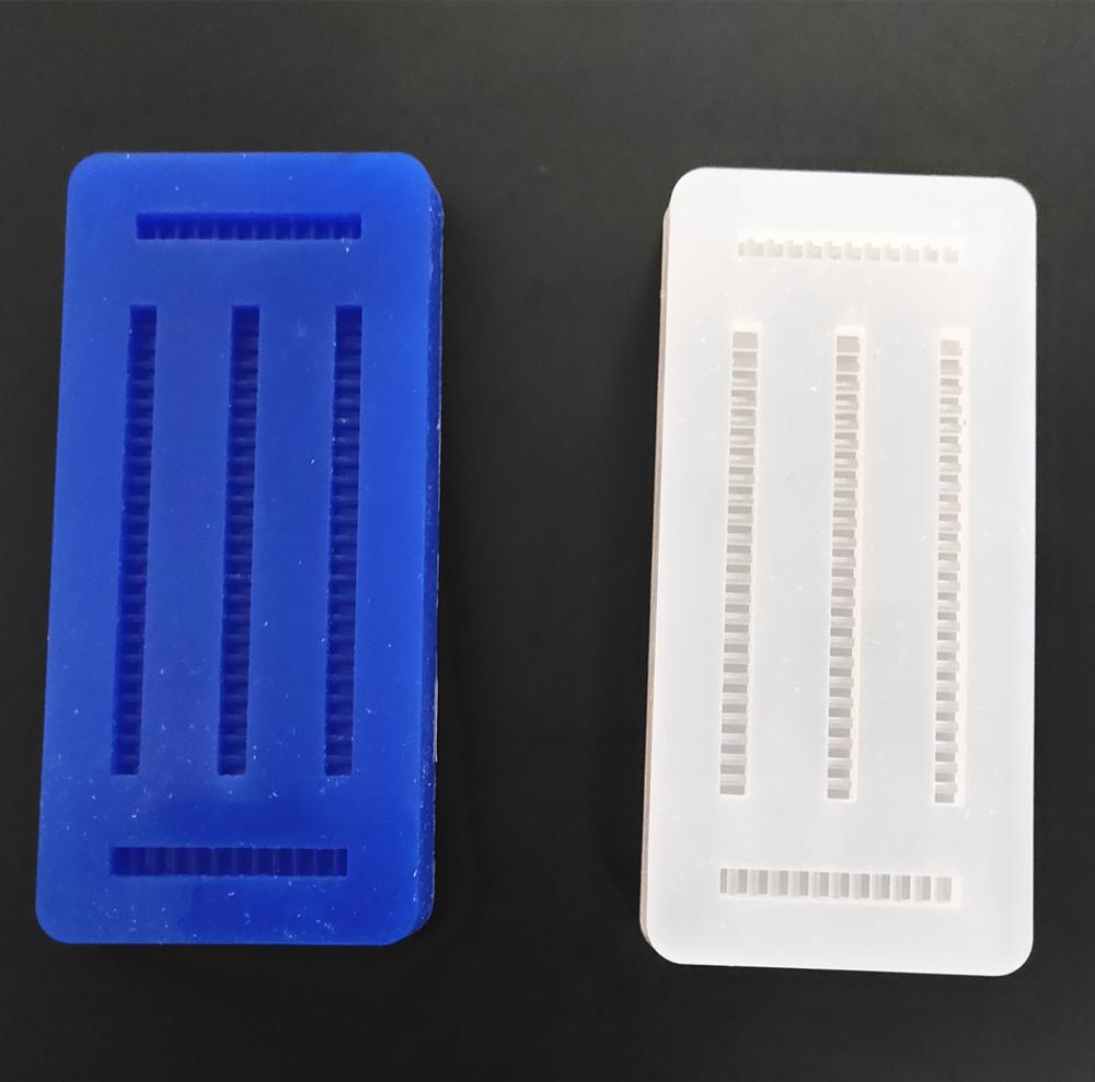 

Інструмент для стоматологічної лабораторії Силіконова гумова форма з восковим обідком Прикусний блок Індивідуальний лоток Форма для імплантату Інструменти для стоматолога 2 pieces mixed DE