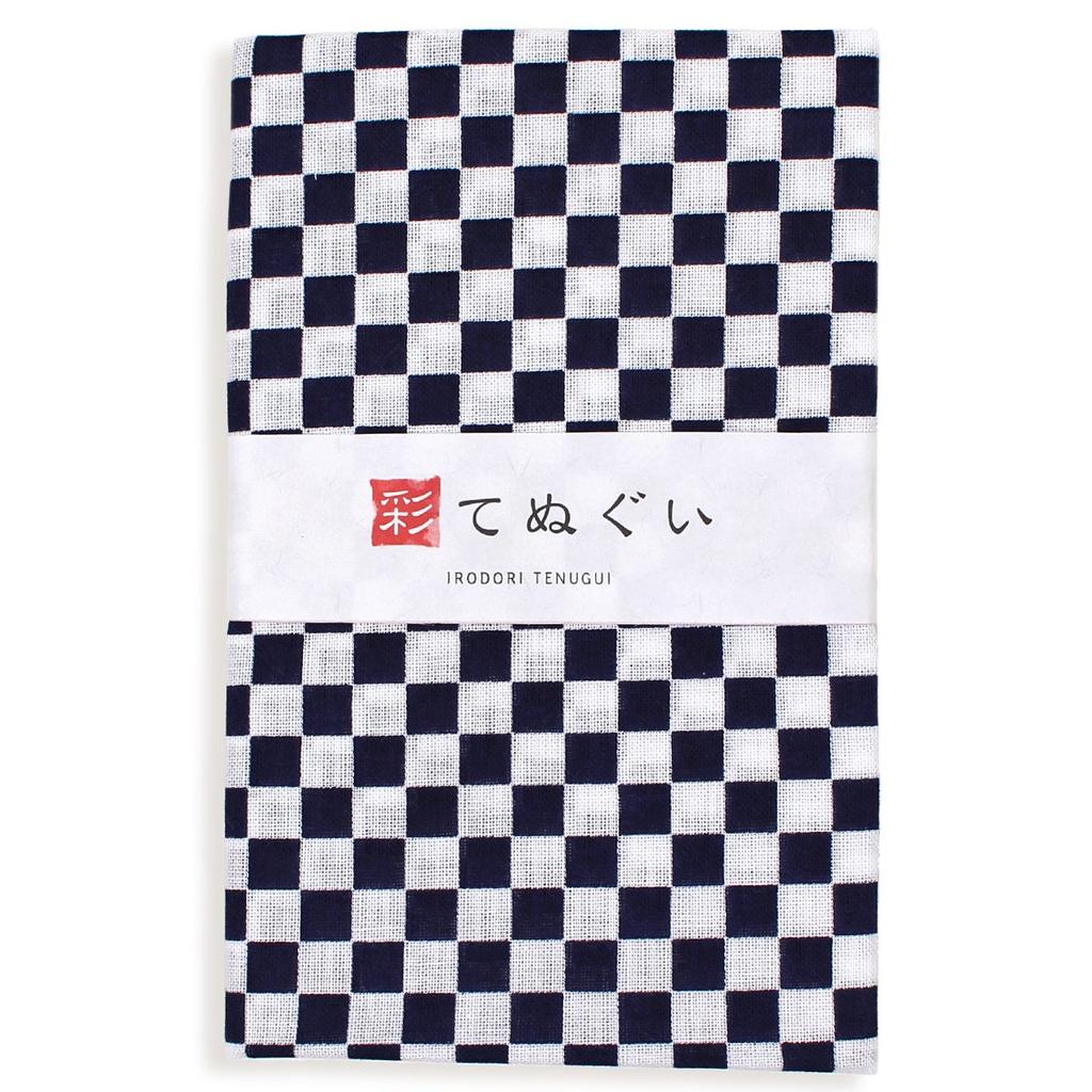KOMESICHI Irodori Small Pattern Tenugui A Set of 33 x 90cm (Japanese Set) Uncut, 3,