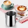 Nerezová džbán na napěnění mléka Espresso Napařovací káva Barista Šálek na napěňovač latte Džbán na pěnu na cappuccino Džbán na mléko