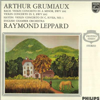 LP-Schallplatte ARTHUR GRUMIAUX, RAYMOND LEPPARD, E - Bach, Haydn Violinkonzerte SFM23022 PHILIPS UK Klassik Gebraucht