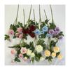 Long Plush Rose Wedding Bouquet For Photography And Home Decor