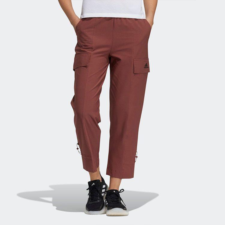 Adidas Sports Pants Women's Red Brown Moderate GP0665
