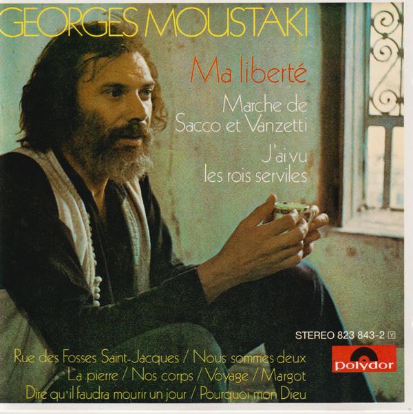CD GEORGES MOUSTAKI - Ma Libert? 8238432 Polydor Germany Pop Used
