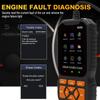 Vehicle OBD Scanner Auto Engine Light Fault Code Reader Detection Multi-language Diagnostic Scanner with Digital Display
