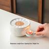 Japanese Candle-Heated Glass Teapot with Ceramic Base