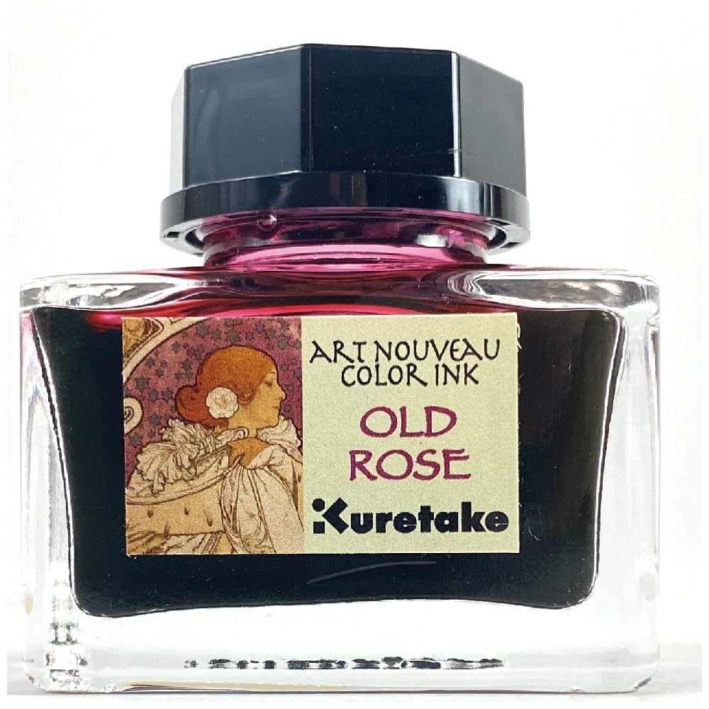 Kuretake Ink Cafe Art Nouveau Old Rose ECF160-541