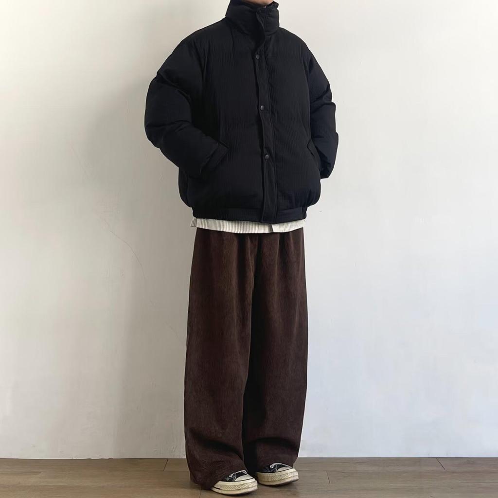 2025 Winter Unisex Retro Japanese Style Thick Warm Cotton Jacket Coat