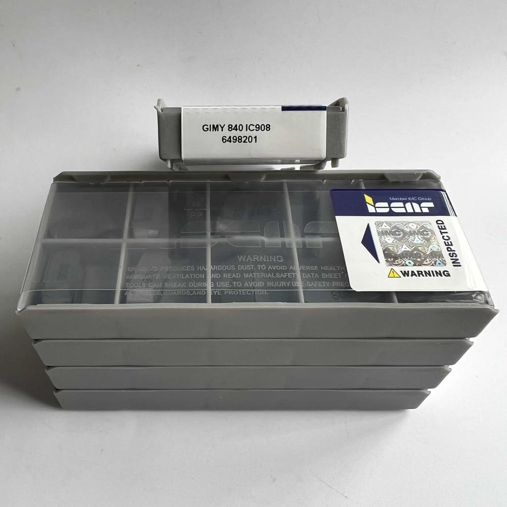 ISCAR / GIMY840 IC908 /Industrial Indexable Carbide Inserts 10 Pcs