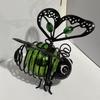 New Solar Bee Ironwork Pendant Light - LED Outdoor Garden Lamp - Garden Decoration Craft Ironwork