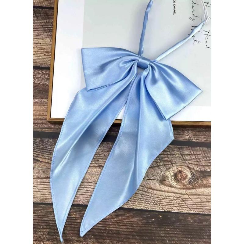 

Аксессуары в виде галстука-бабочки оверсайз в стиле колледжа Полотенце прямоугольной формы, которое не нужно завязывать, позолоченная форма JK с галстуком-бабочкой в морском стиле