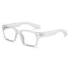 Trending Square Anti Blue Light Glasses Mens Computer Reading Optical Prescription Eyewear Hyperopia Finished Frame