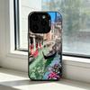 Beabtiful Water City Venice Phone Case For iPhone 17,16,15,14,13,12,11 Plus,Pro Max,XS,Colored Silver Plated Inside Cover