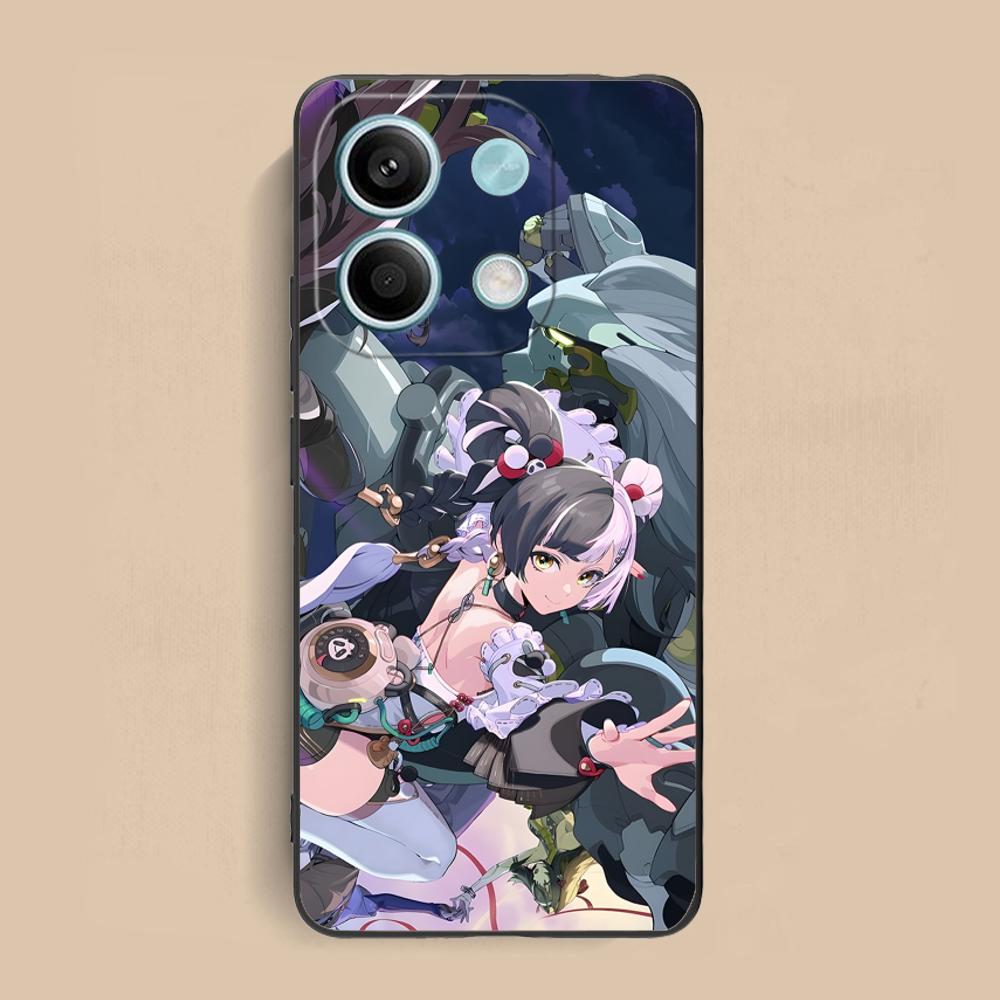 ZZZ Dialyn Matte TPU Mobile Phone Case for Xiaomi Redmi Note 14 13 12 11 S Pro Plus 4G 5G Colorful Printing Cover