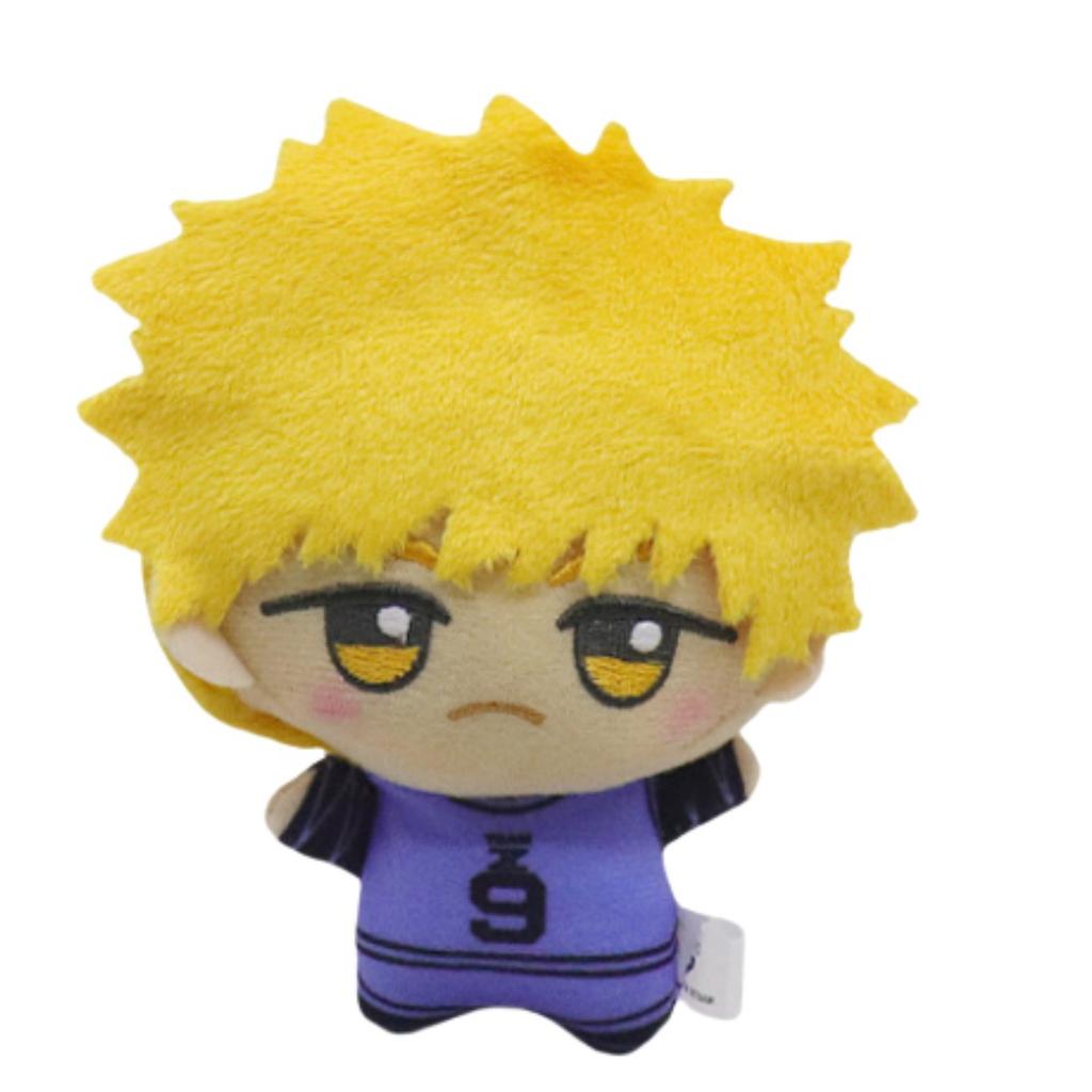 Blue Prison Peripheral Football League Forward Plush Toy Pendant Keychain Cute Doll Pendant