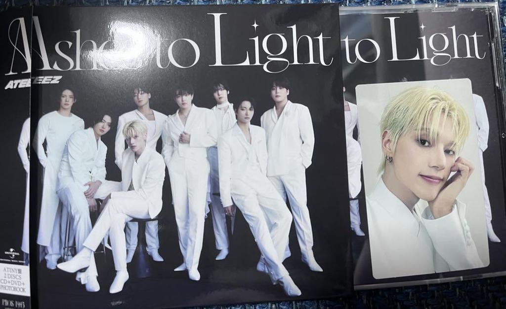 [USED] ATEEZ Ashes to Light (Final Edition) Wooyoung Trading Card