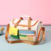 Fashion Contrasting Colors Large-Capacity Sports Fitness Bag Going Out Short-Distance Business Trip Travel Bag Dry And Wet Separation Boarding Storage