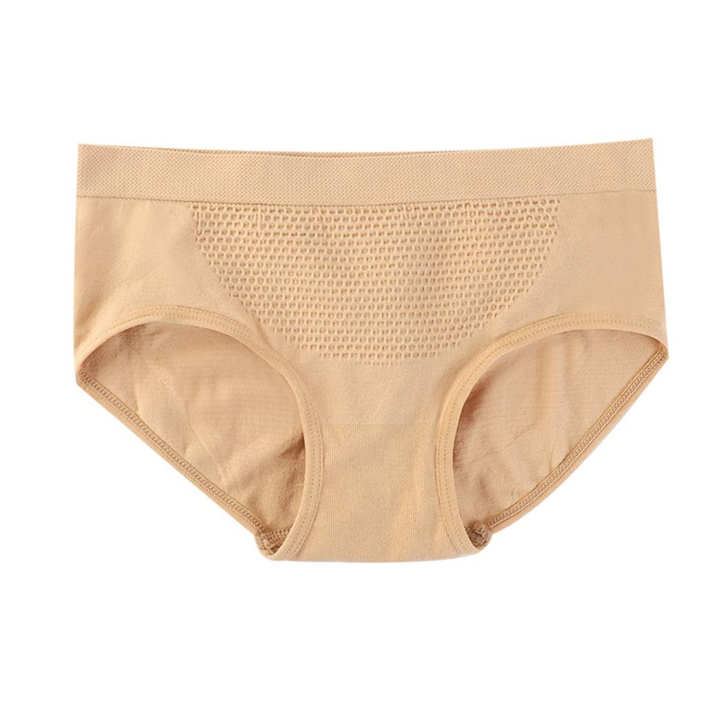 Women's Breathable Cotton Butt Lifter Panties Honeycomb Weave Seamless Soft Underwear