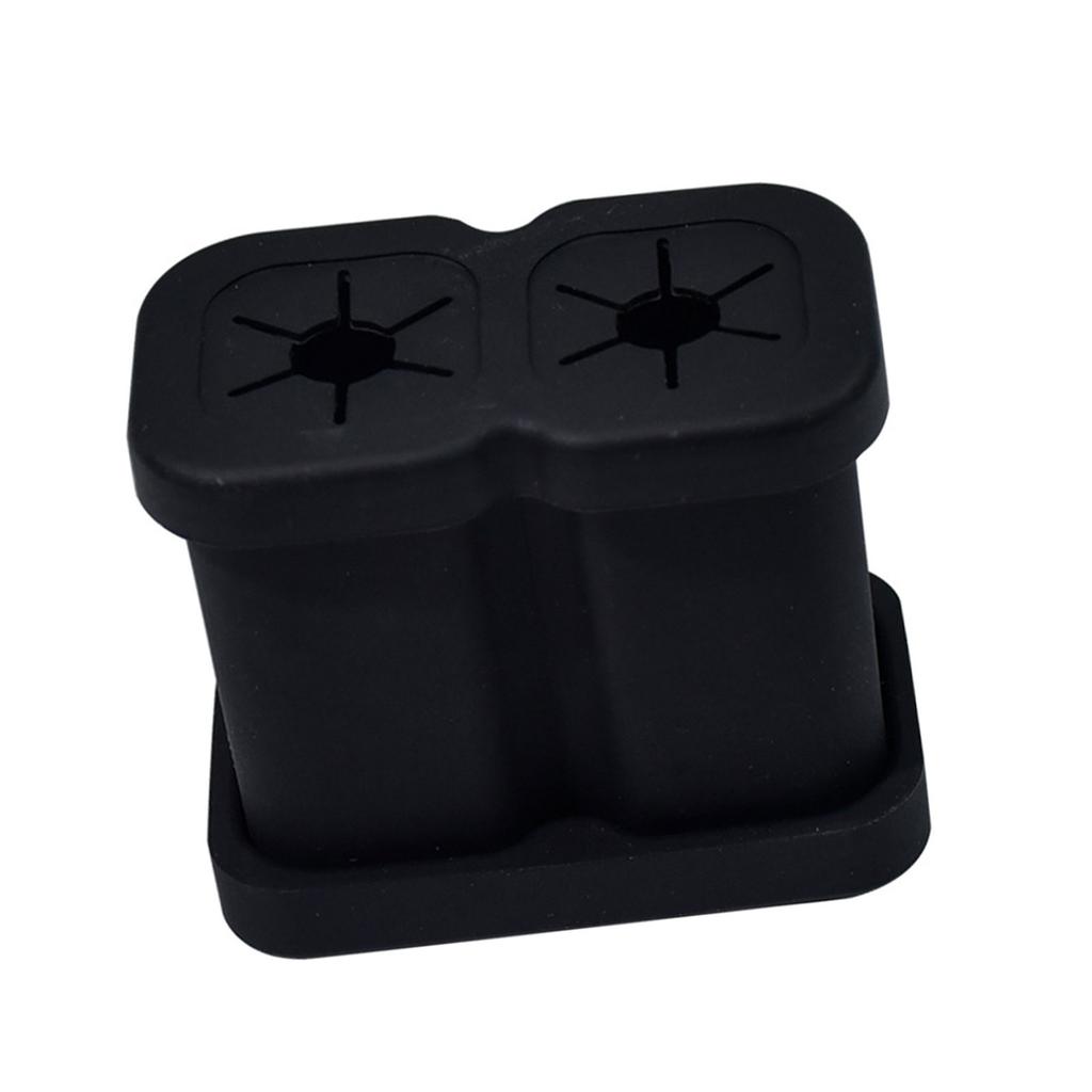 Food Grade Silicone Toothbrush Holder Suction Cup Stand For Electric Toothbrush Heads Organize 2/4Holes