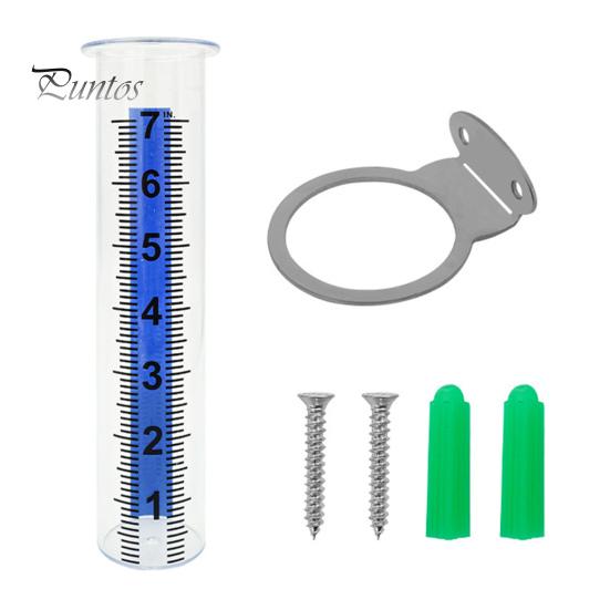 

Наружный дождемер с точной шкалой, 7 дюймов, большая емкость, сад, газон, двор, забор, патио, ферма, дождемер, сменная трубка с монтажной стойкой A