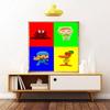 Pocoyo 5D Diy Diamond Painting Round Diamond Diy Frameless Holiday Artwork Suitable For Home Office Wall Decoration