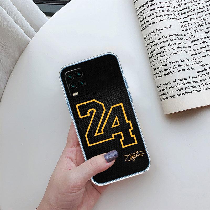 K-Kobe 24-8 Transparent Phone Case for Samsung Galaxy A04 A04S A14 A23 A34 A54 M23 M33 M52 M53