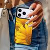 Beautiful Yellow Sunflower Soft Phone Case For iPhone 17 Air 14 15 13 12 Max Cover For Apple 14 15 16 16e 11 Pro Max Plus Coque