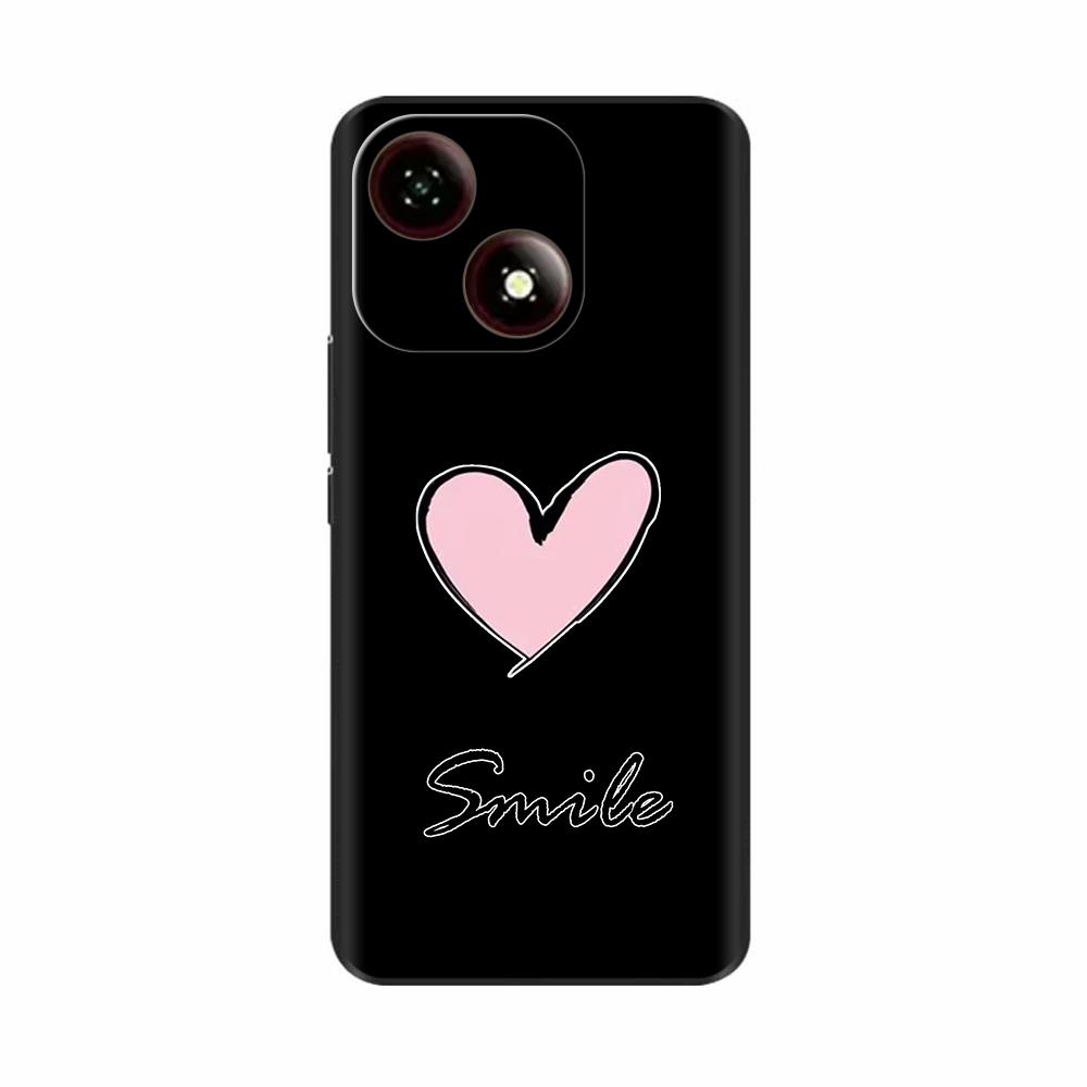 Stoßfeste Hülle für ZTE Blade A35e Z2466 Hülle Cartoon Silikon Stoßfänger Weiche Handyhülle für ZTE Blade A35 A35e A55 A75 Rückseite