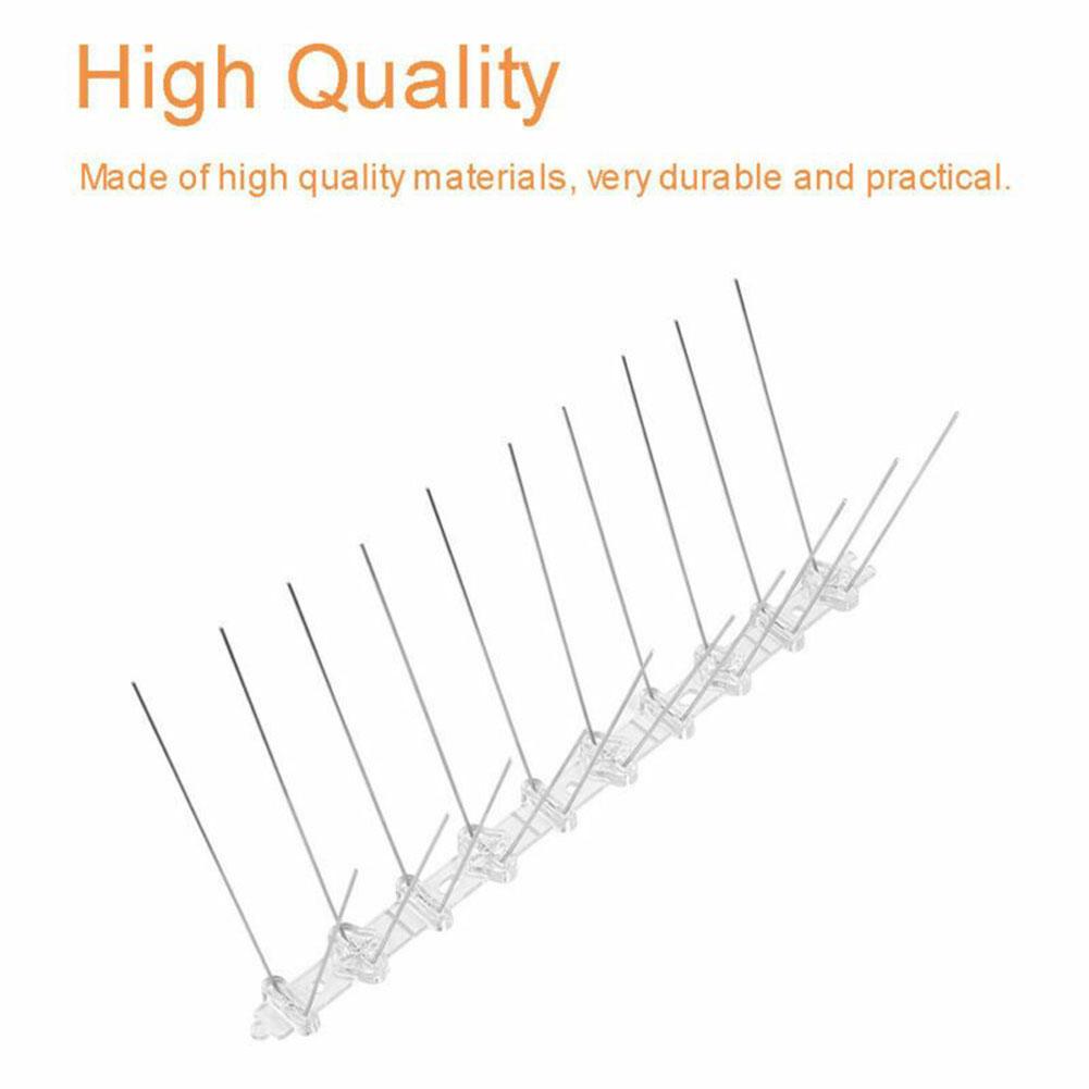 High Quality Birds Spikes Deterrent Cover 1/4/12pcs Accessory Adapter