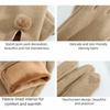 Thick Winter Suede Gloves Soft Women Cycling Mittens Gift Pu Leather Gloves  Autumn