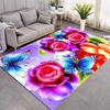 Animal Butterfly Pattern Bedroom Area Rugs Child Room Play Rug Cartoon 3D Printing Kids Game Mats Carpets for Living Room