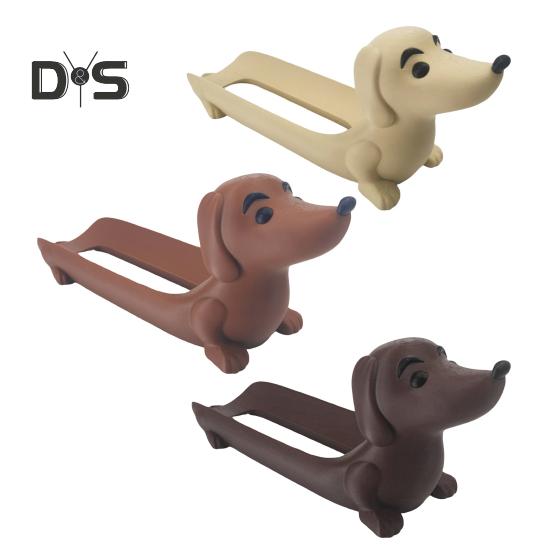 

Поднос в форме таксы Милый щенок Тарелка для хот-догов Суши Сервировочная тарелка для закусок Поднос с готовой едой Подарки для любителей таксы 3pcs разноцветный