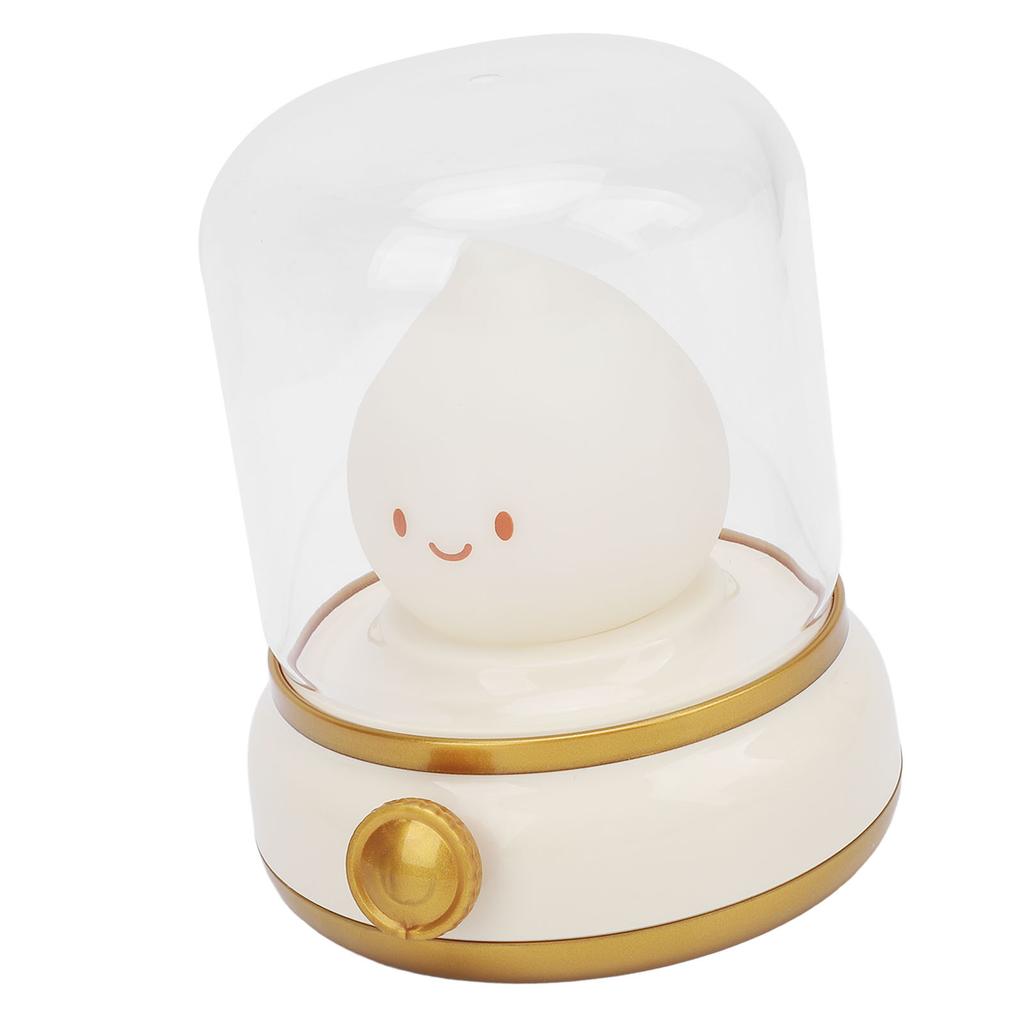 Kerosene Night Light 800mAh Cozy Light Bedside Table Light Cute Silicone Baby Night Lamp For Bedroom