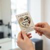 Mini Hairdresser Tools Heart Pocket Hug Token with Greeting Cards Pocket Charm Thank You Gift for Your Hairstylist