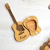 Set Cadou 1 Iubitor de Chitară - Pene de Chitară Gravate Personalizate, Perfect pentru Aniversări sau Cadouri pentru Tați Frați Iubiți