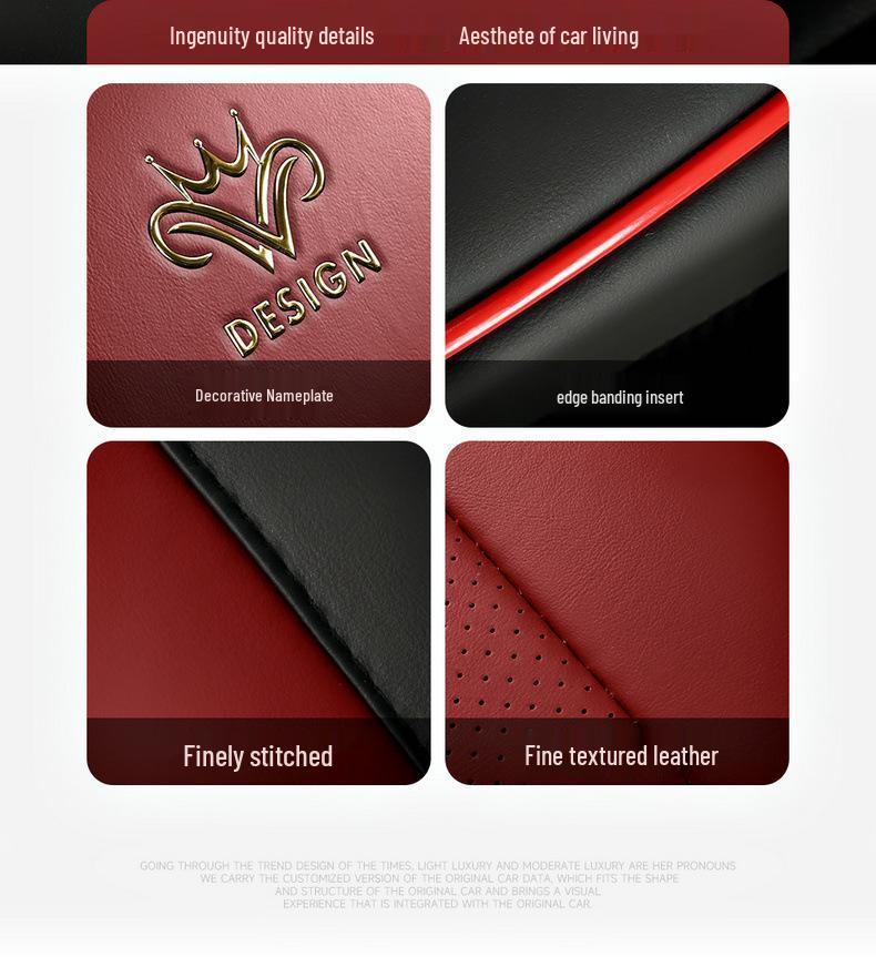 Volkswagen Lavida, Polo, Bora, Sagitar, T-Roc, Tayron Perforated Leather Car Seat Cover