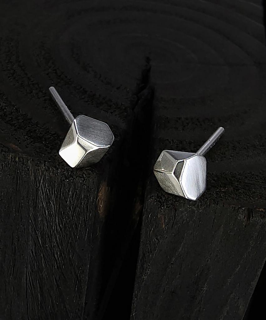 Sterlingworth Icy Mini-S2 Silver Earrings