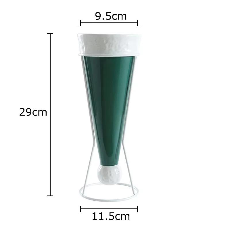 Creative Xmas Decorative Ceramic Vase Christmas Tree Shape Vases Table Decoration Flowers Arrangement Room Aesthetic Decor