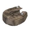 TITANIUM Turbo Heat Shield T3 Turbo Blanket for T3 T25/ T28/ GT25/ GT28/ GT30/ GT32/ GT35/ GT37/ CT26 Barrier 1,800 Degree