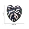 Creative Acrylic Tropical Plant Magnetic Fridge Sticker - Simulation Leaf Design