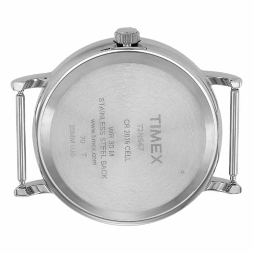 Timex Watch Weekender T2N647 Men's TIMEX Brass Mineral Glass Nylon Black -