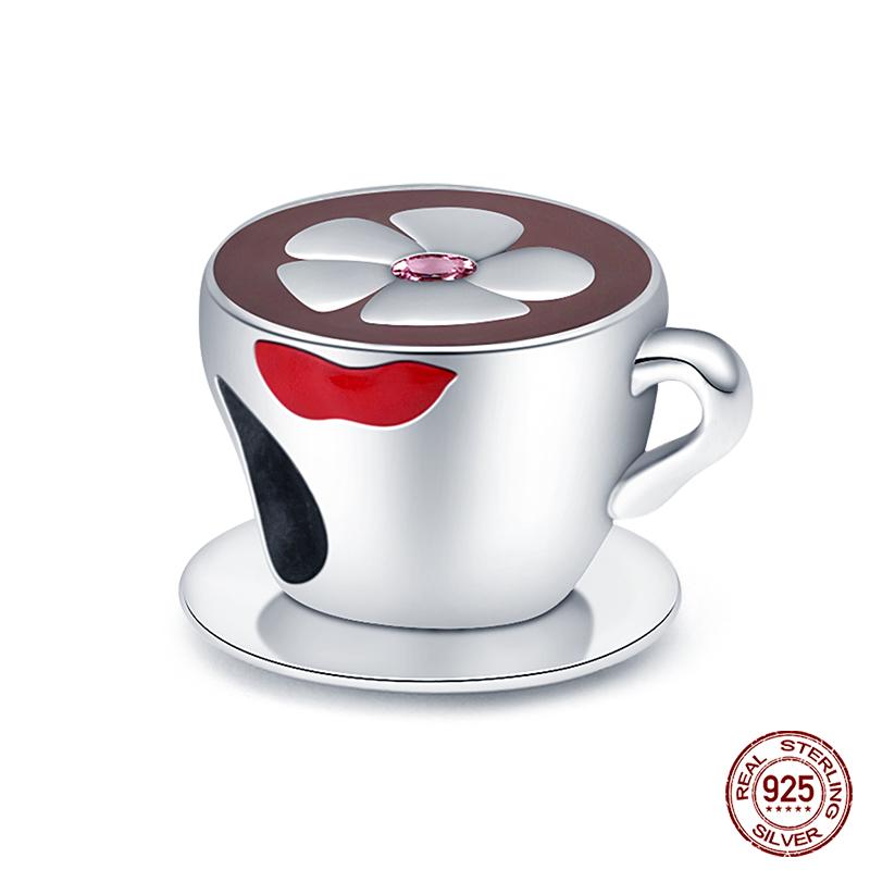 100% Copper Love Strawberry Cherry Red Series Charm Beads For Brand Original Bracelet Diy Fine Jewelry Gift