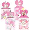 ARHAVI 12pcs My Melody Party Favor Gift Boxes, My Melody and Kuromi Birthday Party Supplies for Kids Party Decorations