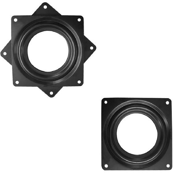 1 Pcs 6 Inch Sn Turntable Bearings Sn Turntable Lazy Sn Turntable Square Rotating Bearing Plate Lazy Sn Hardware Swivel Plate, for Swivel