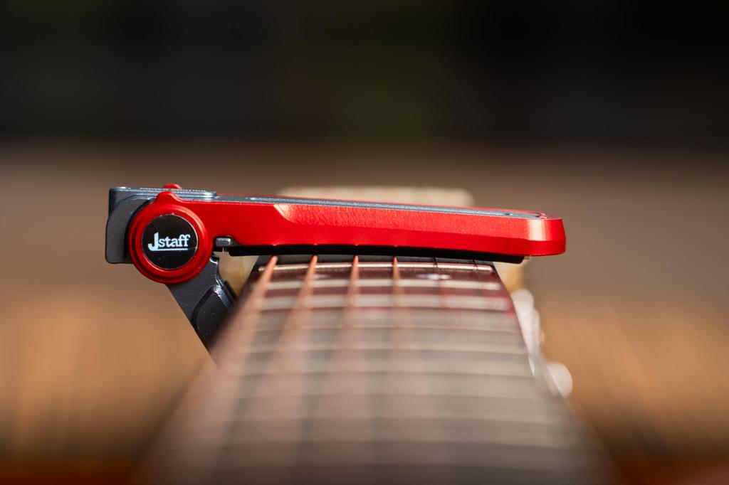 KIZAI S1 The Rolling a Sliding Guitar Capo with Key Change and Instantaneous Jstaff S1 1 Silent Capo, One-touch Movement. QYKJ-HDL-S1, Black, Piece,