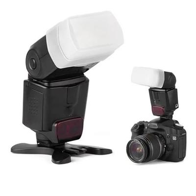 White Flash Diffuser Silicone Soft Light Cover New Studio Strobe Reflector